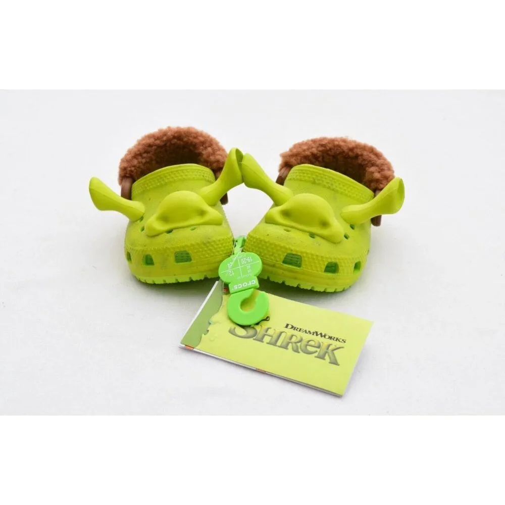 DreamWorks Shrek x Crocs Classic Clog Size Toddler C4 New - Picture 1 of 5